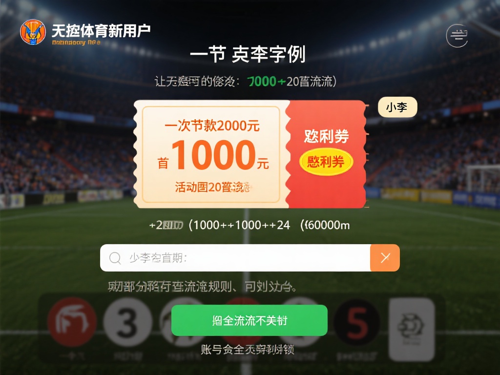 让我们来看一个真实的例子。小李是万博体育的新用户，